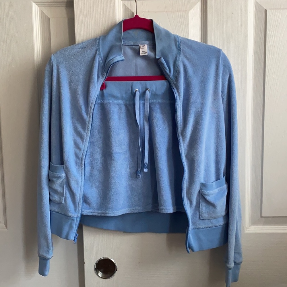 One Set Gap Body Baby Blue Top And Bottom